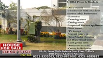 One Kanal House For Sale in DHA Phase-6 Lahore Pakistan