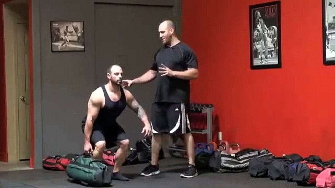 Underground Sandbag Training for Advanced Core Training