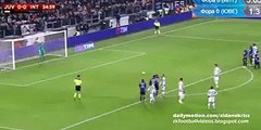 1-0 Álvaro Morata Penalty - Juventus v. Inter 27.01.2016 HD
