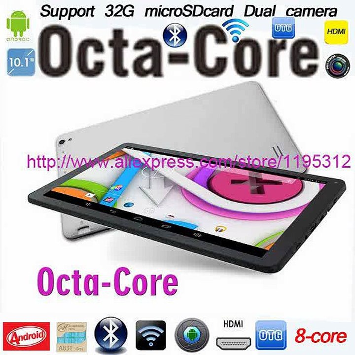 10pcs/lot   Octa Core tablet  allwinner  A83T tablet with  HDMI Bluetooth wifi  Adroid 4.4 OS Dual Camera flashlight-in Tablet PCs from Computer