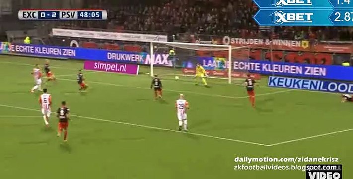 0-2 Jorrit Hendrix - Excelsior v. PSV Eindhoven 27.01.2016 HD