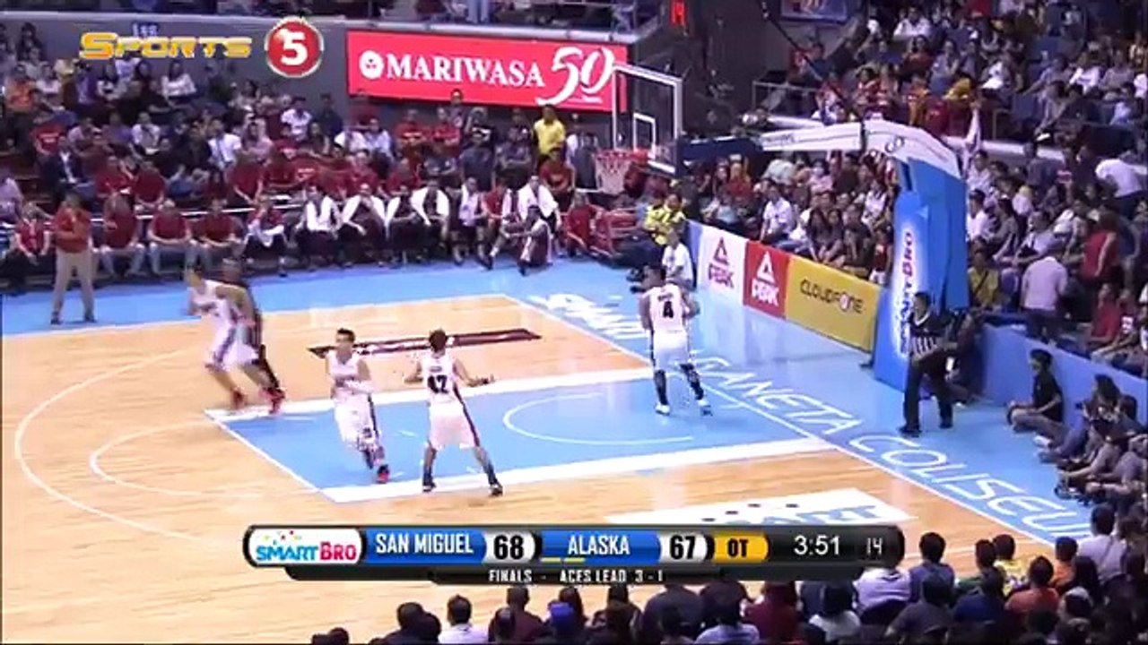 San Miguel vs Alaska -OT- Finals Game 5 Philippine Cup 2015-2016