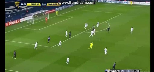 Zlatan Ibrahimovic Super Power Shoot PSG 0-0 Toulouse 27-01-2016