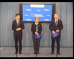 Poseł Tomasz Szymański - konferencja z 30 grudnia 2015 r.