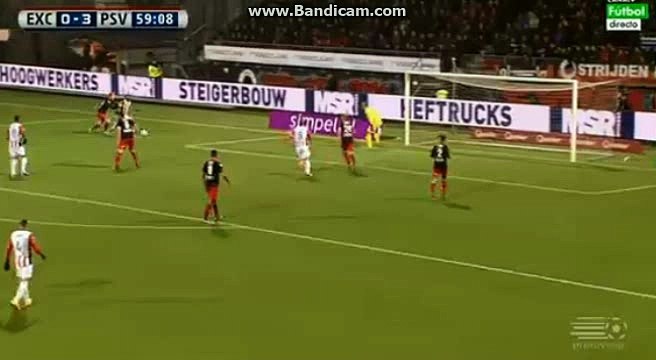Luciano Narsingh Goal 0:3 | Excelsior vs PSV 27.01.2016 HD