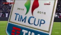 Álvaro Morata Goal .Juventus FC 2 0- Inter Milano Italy Coppa Italia Semifinal - 27.01.2016