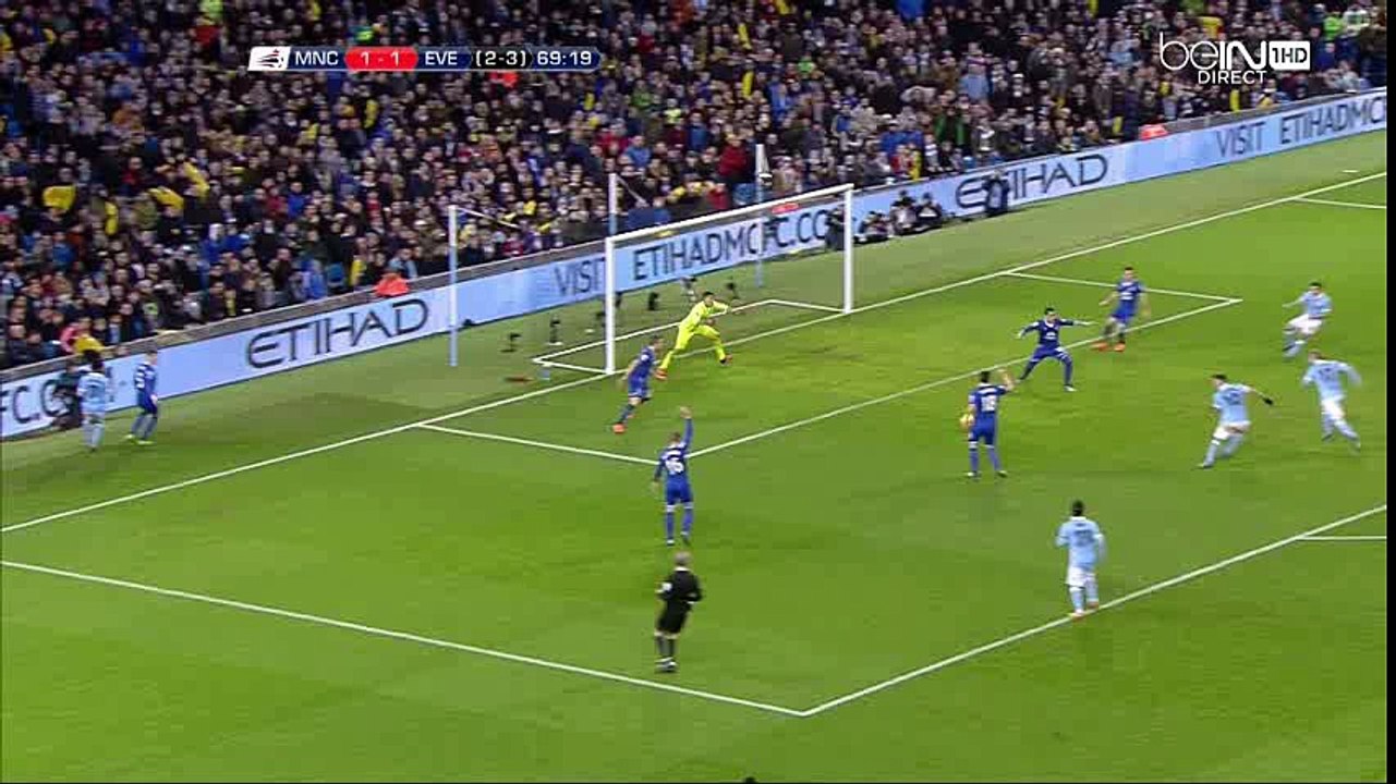 Kevin De Bruyne Goal HD - Manchester City 2-1 Everton - 24-01-2016 Capital One Cup