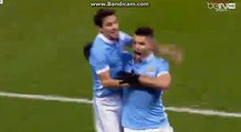 Sergio Aguero Goal 2:1 | Manchester City vs Everton FC  27.01.2016