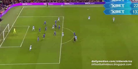 3-1 Sergio Agüero - Manchester City v. Everton 27.01.2016 HD