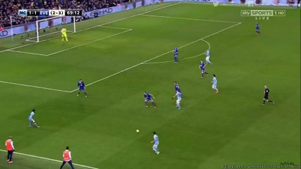 Goal Kevin De Bruyne - Manchester City 2-1 Everton (27-01-2016)