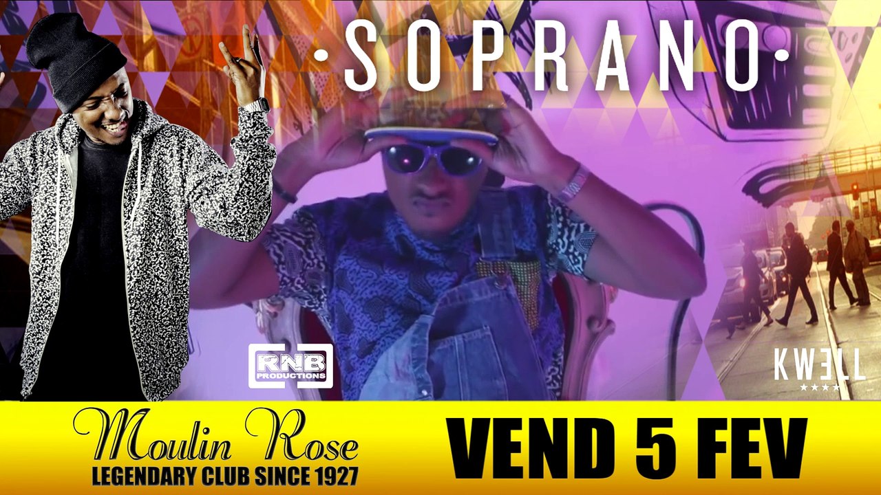 SOPRANO en Showcase au Moulin Rose (76) - Vend 26 Fev 2016