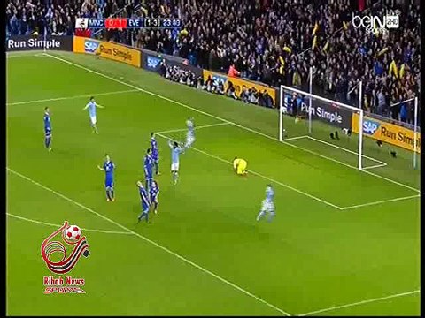 اهداف مباراة ( مانشستر سيتي 3-1 إيفرتون ) كأس رابطة المحترفين الإنجليزية