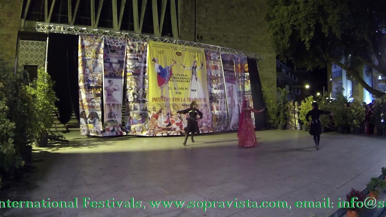 Folk dance group "Imedi" - Georgia at VI° International Summer Festival "Meet the tradition" 2015
