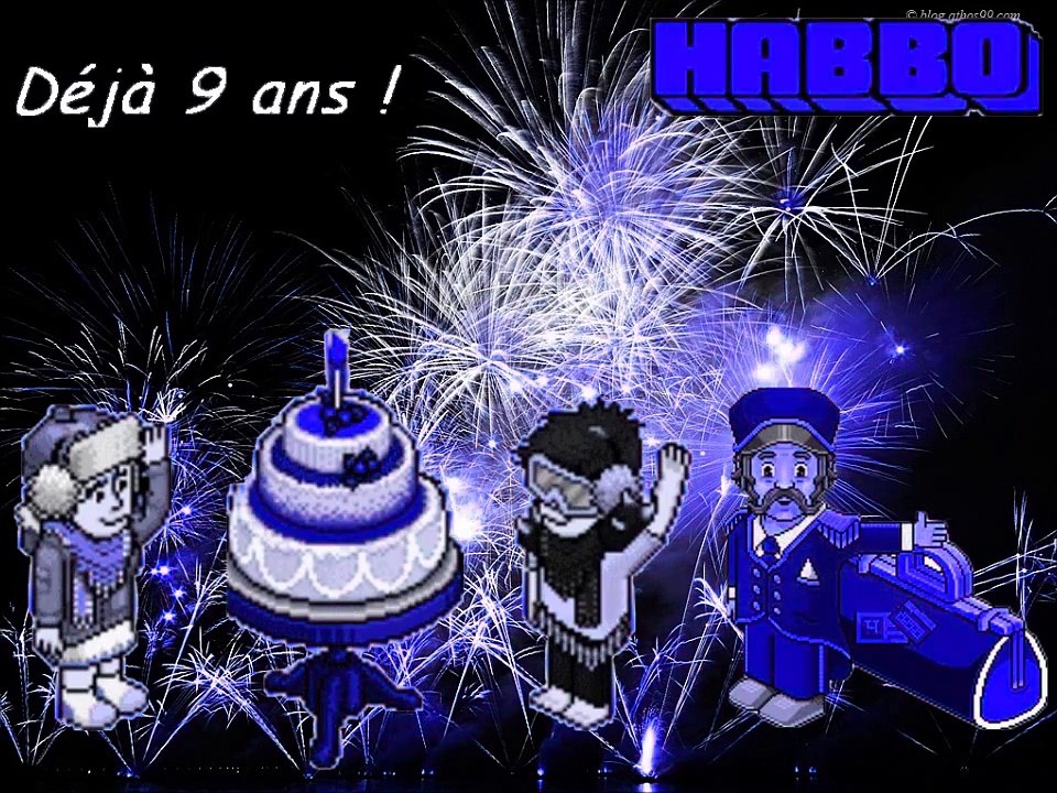 HABBO ANNIVERSAIRE 9 ANS !