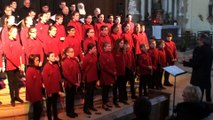 Concert 2016 01 24 (extraits) des Petits Chanteurs de la Cité d'Angers organisé par les Amis des Orgues de La Ménitré