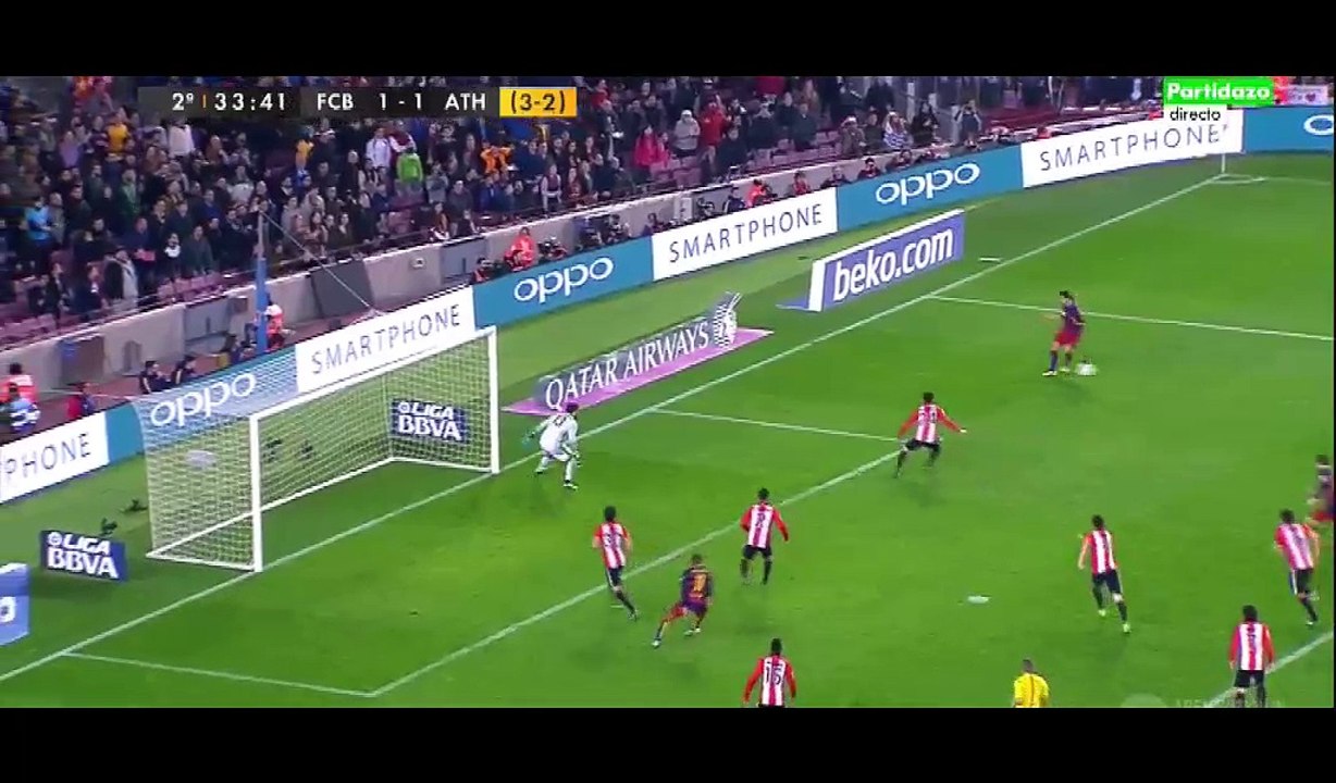 Iago Herrerin supper saves vs Neymar & Marc Bartra