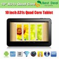 New Cheap 10 inch Quad Core Tablet PC Allwinner A31s 1.5GHz Android 4.4.2 Dual Camera 8GB With Bluetooth HDMI-in Tablet PCs from Computer