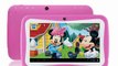 NEW cute Kids tablet 7inch Quad Core RK3126 Android 5.1 Tablet PC for Children Dual Cam Educational Games App for Birthday Gift-in Tablet PCs from Computer