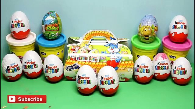 Surprise Eggs!!! The Smurfs, Cars, Kinder Surprise Eggs Unboxing, Huevos Sorpresa