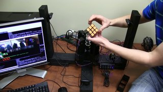 Worlds Fastest Rubik's Cube Solving Robot Amazing