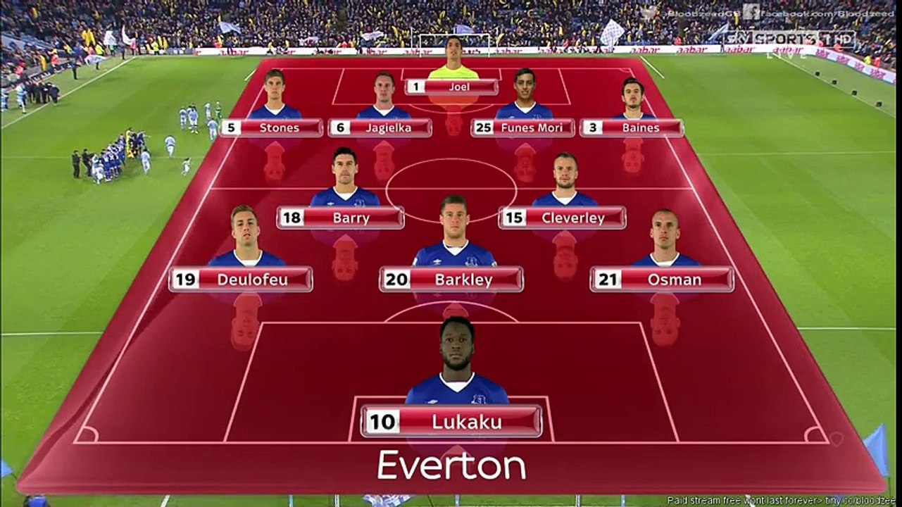 Manchester City 3-1 Everton HD - Full English Highlights - Capital One Cup 27.01.2016