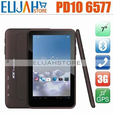 7 Freelander PD10 3G MTK6577 GPS Phone Call capacitive screen 1G 8G Android 4.0 Bluetooth HDMI Dual Camera SIM FM Tablet PC-in Tablet PCs from Computer