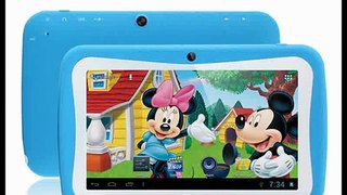 Cheap NEW 7inch Kids Tablet PC With Children Educational Apps RK3126 Quad Core 8G ROM Android 5.1 Dual Camera PAD for Children-in Tablet PCs from Computer