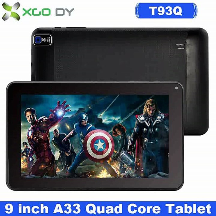 Xgody Tablet PC 9 Inch Quad Core Android 4.4 Kitkat Allwinner A33 8GB ROM Dual Cam WIFI Bluetooth  OTG T93Q USA In Stock-in Tablet PCs from Computer