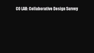 CO LAB: Collaborative Design Survey  PDF Download