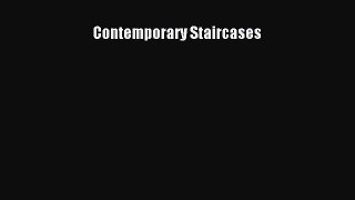 Contemporary Staircases  Free Books