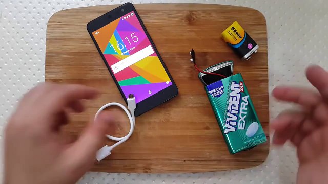 Sakız kutusundan telefon bataryası nasıl yapılır?