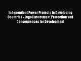 Independent Power Projects in Developing Countries - Legal Investment Protection and Consequences