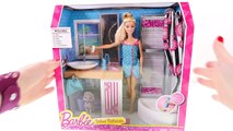 BARBIE Deluxe Doll House Bathroom Accessories Barbie Beauty Play Doh Products (Shopkins)