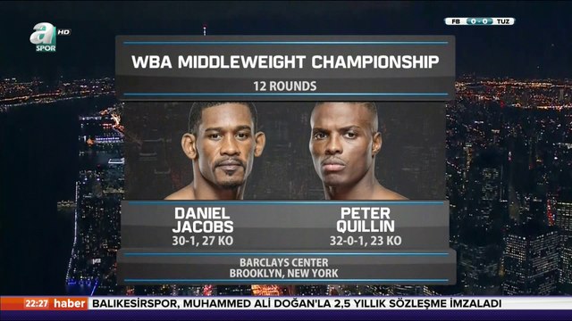 Daniel Jacobs - Peter Quillin (Koray Şarkaya Anlatımı) Aspor