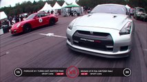 Nissan GT R Switzer R850 vs Porsche 911 Switzer R800