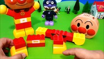 アンパンマン おもちゃ アニメ ❤ブロックで遊ぼう！ Toy Kids トイ��