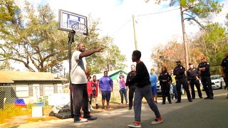 The Rematch- GPD -Basketball Cop- returned as promised, and brought SHAQ as his backup!