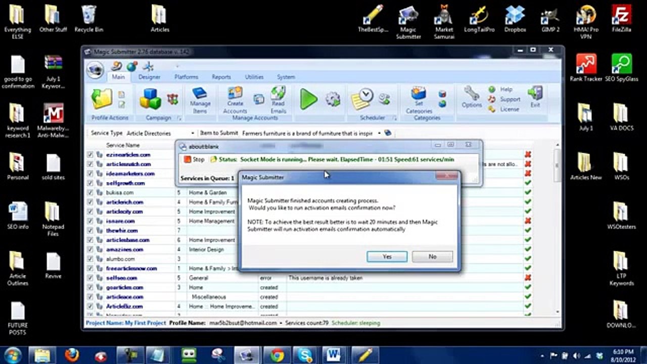 Magic Submitter My Reviews and Simple Tutorial