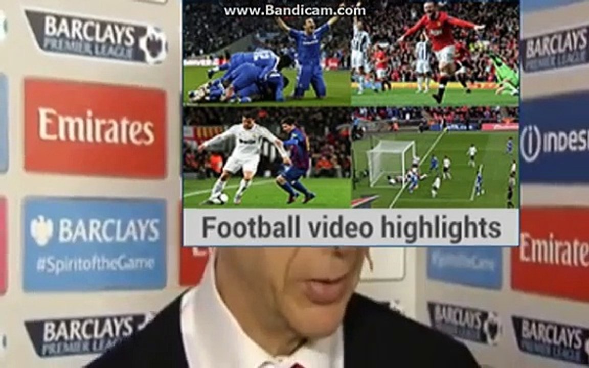 Arsenal vs Chelsea 0:1 - Arsene Wenger Post-Match Interview HD 720p (Latest Sport)