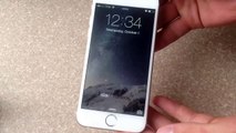 YouTube Capture iPhone 6 / iPhone 6 plus - how to turn off front screen motion moving background