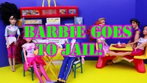 BARBIE GOES TO JAIL & Barbie Dead Part 3   Disney Princess Dolls & Barbie McDonalds Disney