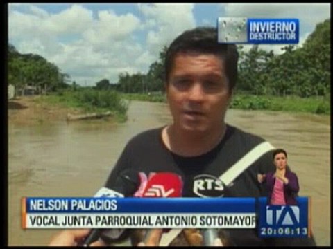 Declaran emergencia por inundaciones en Los Ríos