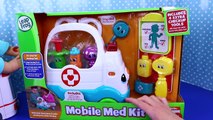 Baby Alive GETS HURT Needs Leap Frog Ambulance, Blood, Band Aids for Boo Boos by DisneyCar