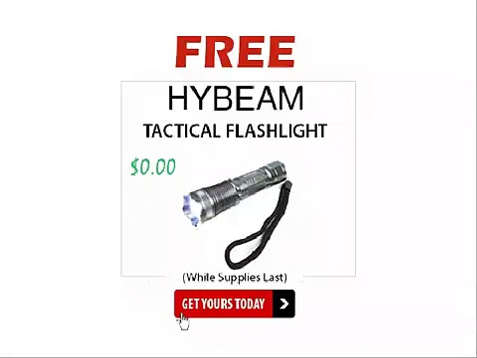 FREE HYBEAM TACTICAL FLASHLIGHT