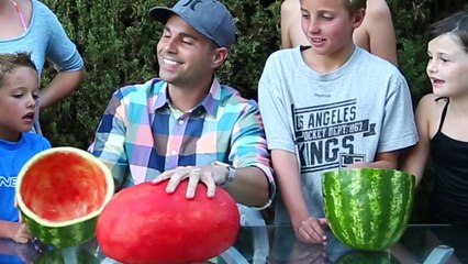 SKIN A WATERMELON party trick
