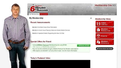 Bob Proctor&#39;s Six Minutes To Success Tour