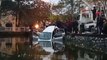 Nữ tài xế phi Hyundai lao xuống hồ làm 3 người suýt chết