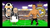 JUVENTUS vs REAL MADRID 2 1 (Parody Champions League Semi final 2015 Goals Highlights)