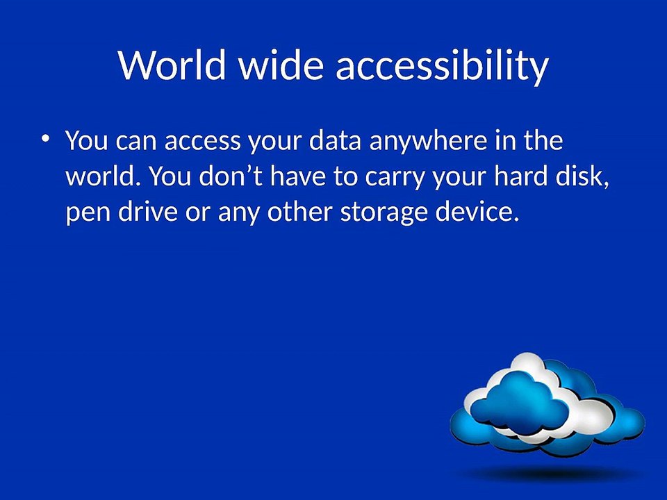 Cloud Storage Advantages Vs Disadvantages