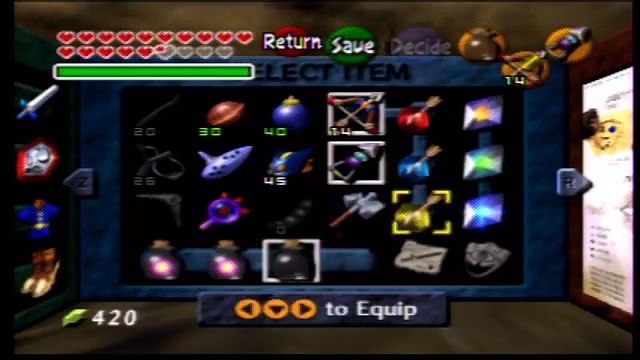 Legend of Zelda: Ocarina of Time - Final Boss (Ganon) & Ending